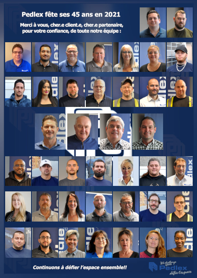 We are proud to be your partner of 45 years!