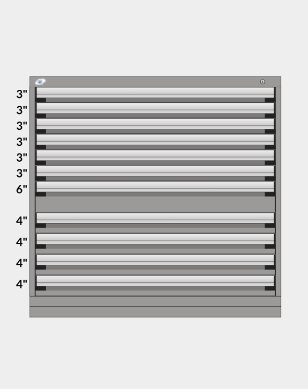CABINET ROBUSTE FIXE ROUSSEAU 48x27x46H CAB482746 EN STOCK CHEZ PEDLEX