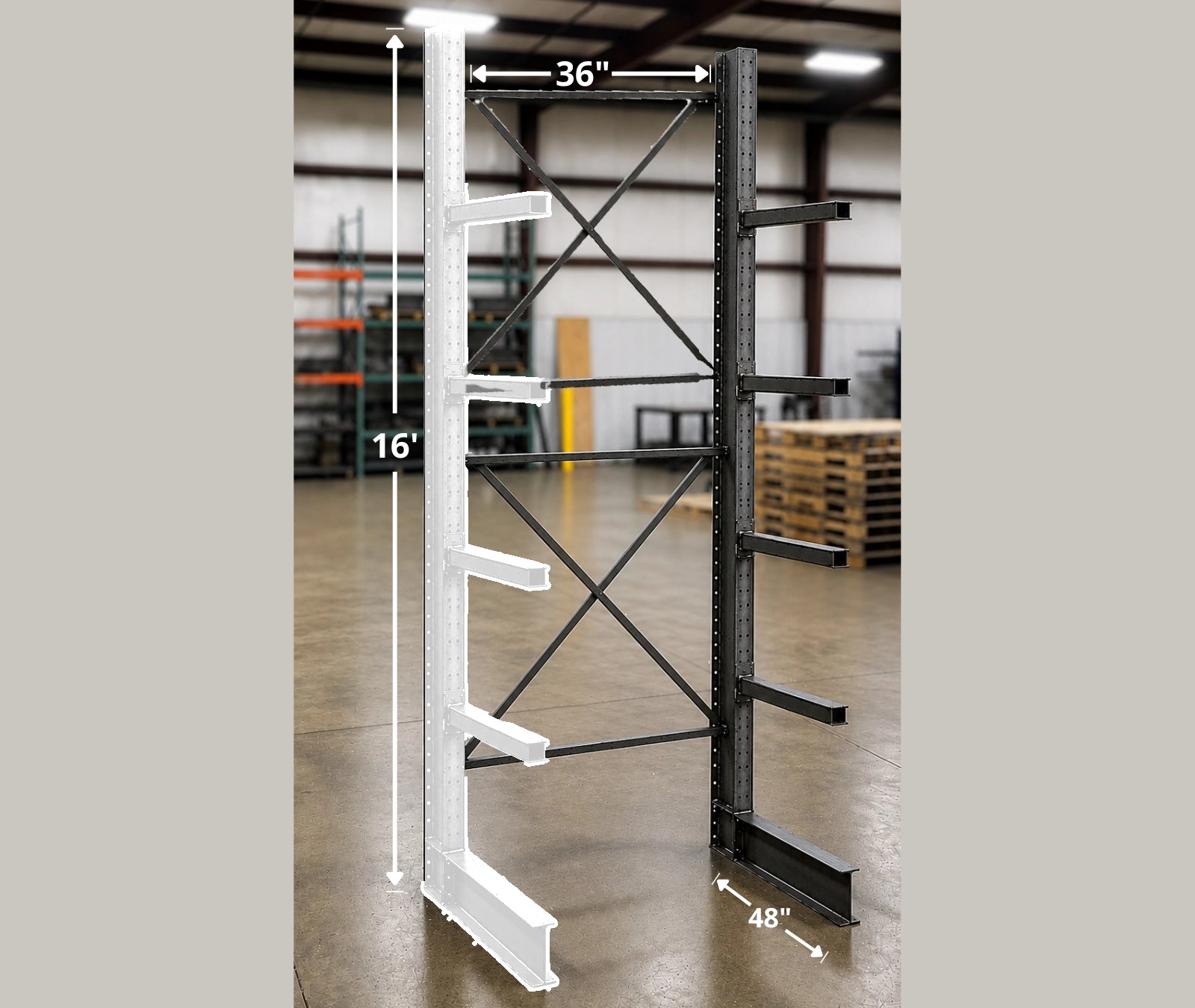 Porte-a-faux Pedlex PAF1C19236-416-36ajout