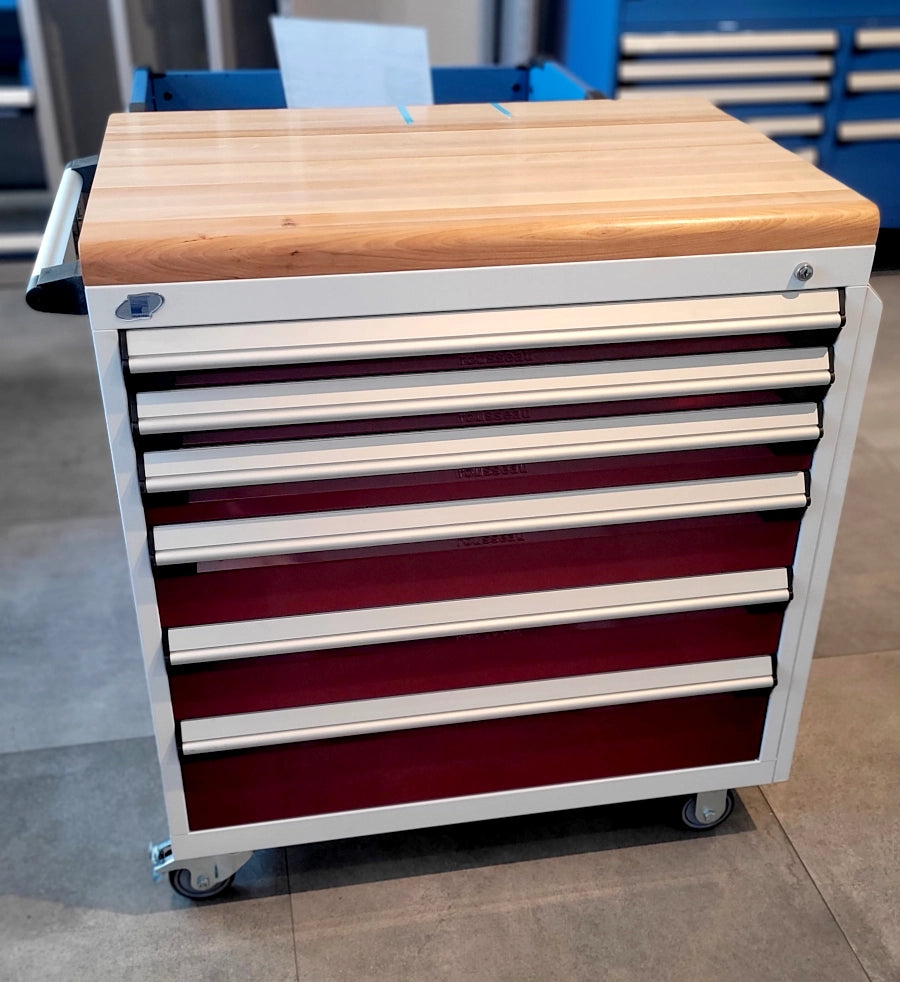 RM-4985-AE59 cabinet mobile coffre à outils Rousseau Pedlex rangement outils pièces promotion liquidation en stock vente