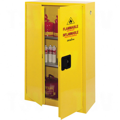 ARMOIRE POUR PRODUITS INFLAMMABLES 45 GAL 43x18x65H SDN647 EN STOCK CHEZ PEDLEX