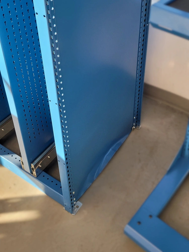 SRE2C-DE870102 Étagère Rousseau fermée panneaux d'accrochage coulissants 5S Pedlex