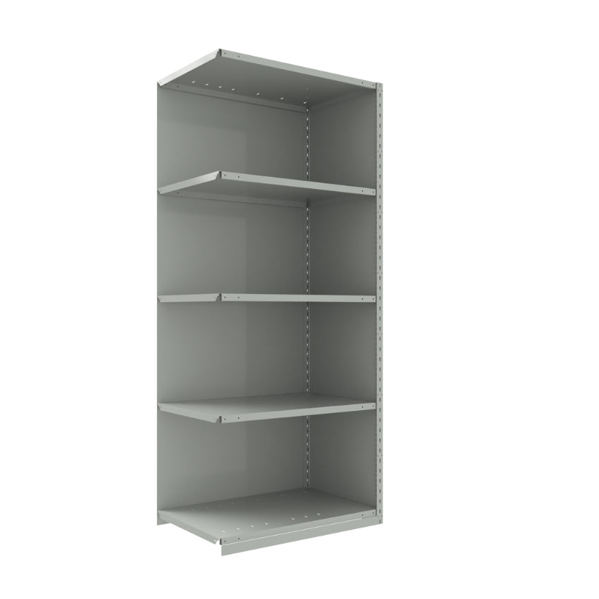spider 87 5 addon ajout SRA10 SRA20 SRA1041 étagère industrielle robuste série Spider fermée 5 tablettes grise Rousseau Pedlex vente en stock promotion
