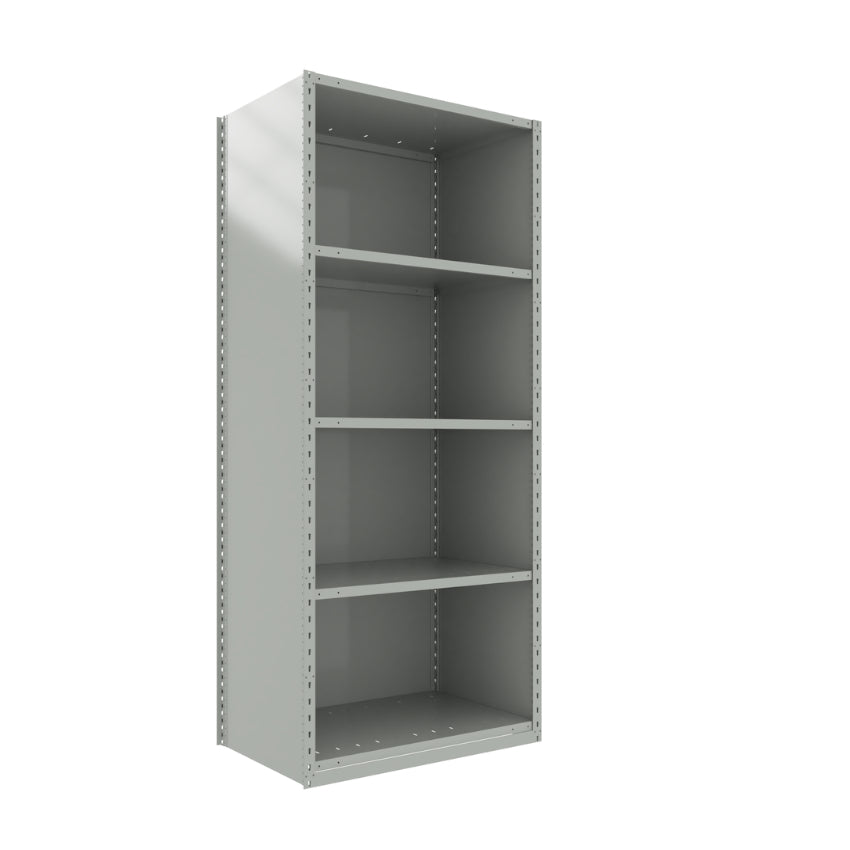 spider 87 5 début starter SRA10 SRA20 SRA1041 étagère industrielle robuste série Spider fermée 5 tablettes grise Rousseau Pedlex vente en stock promotion