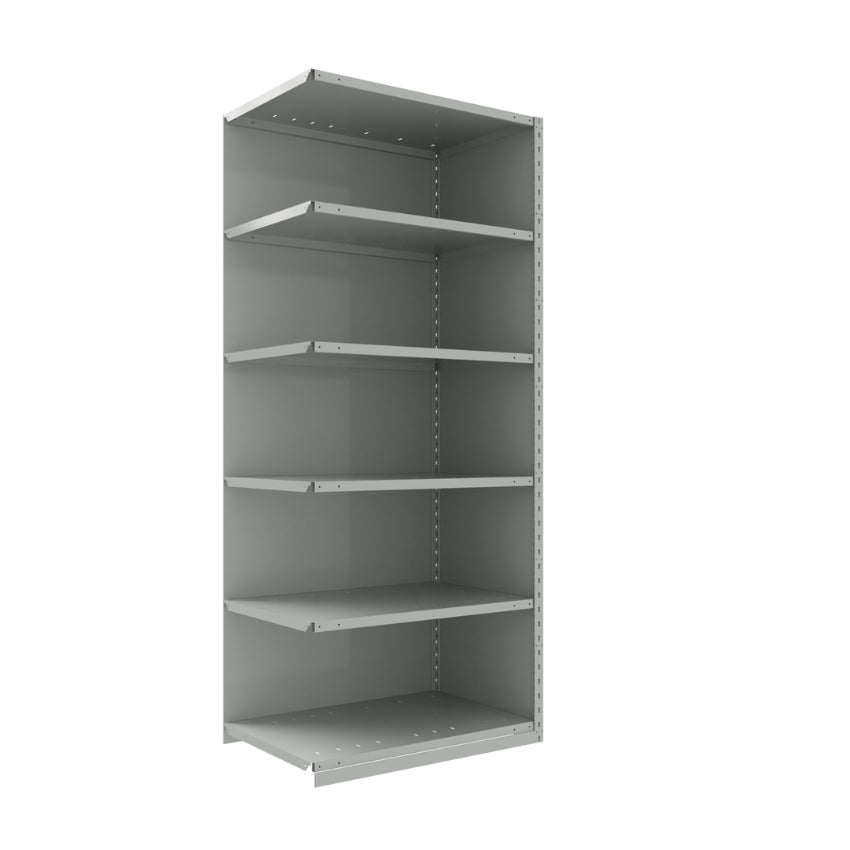 spider 87 6 addon ajout SRA10 SRA20 SRA1041 étagère industrielle robuste série Spider fermée 6 tablettes grise Rousseau Pedlex vente en stock promotion