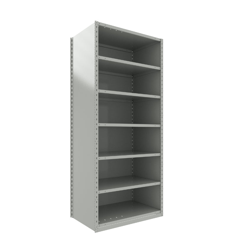 spider 87 7 début starter SRA10 SRA20 SRA1041 étagère industrielle robuste série Spider fermée 7 tablettes grise Rousseau Pedlex vente en stock promotion