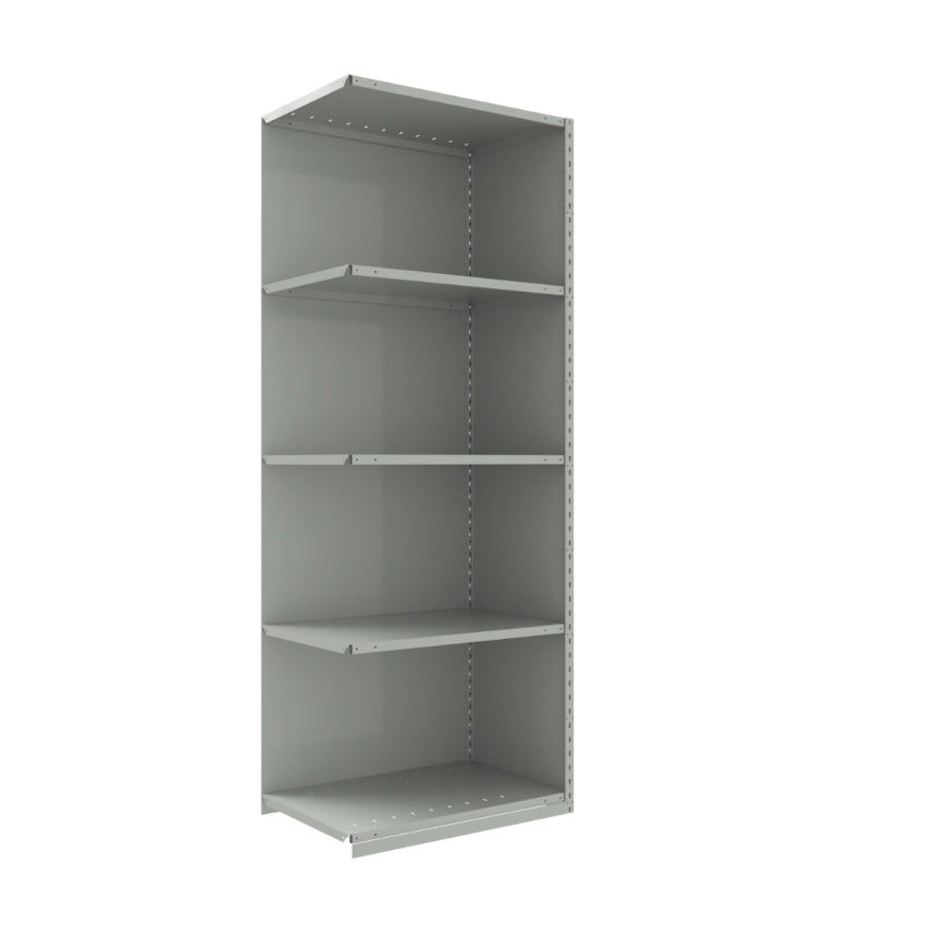 spider 99 5 addon ajout SRA10 SRA20 SRA1041 étagère industrielle robuste série Spider fermée ouverte 5 tablettes grise Rousseau Pedlex vente en stock promotion