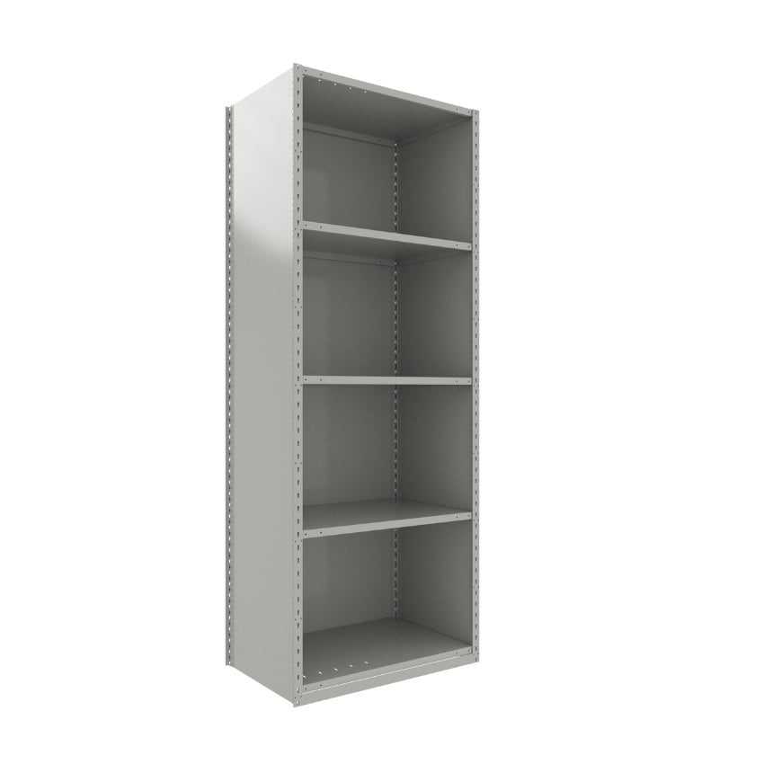 spider 99 5 début starter SRA10 SRA20 SRA1041 étagère industrielle robuste série Spider fermée 5 tablettes grise Rousseau Pedlex vente en stock promotion