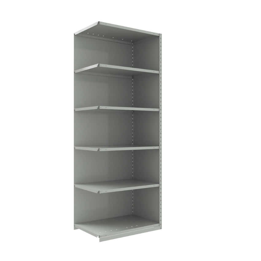 spider 99 7 addon ajout SRA10 SRA20 SRA1041 étagère industrielle robuste série Spider fermée 6 tablettes grise Rousseau Pedlex vente en stock promotion