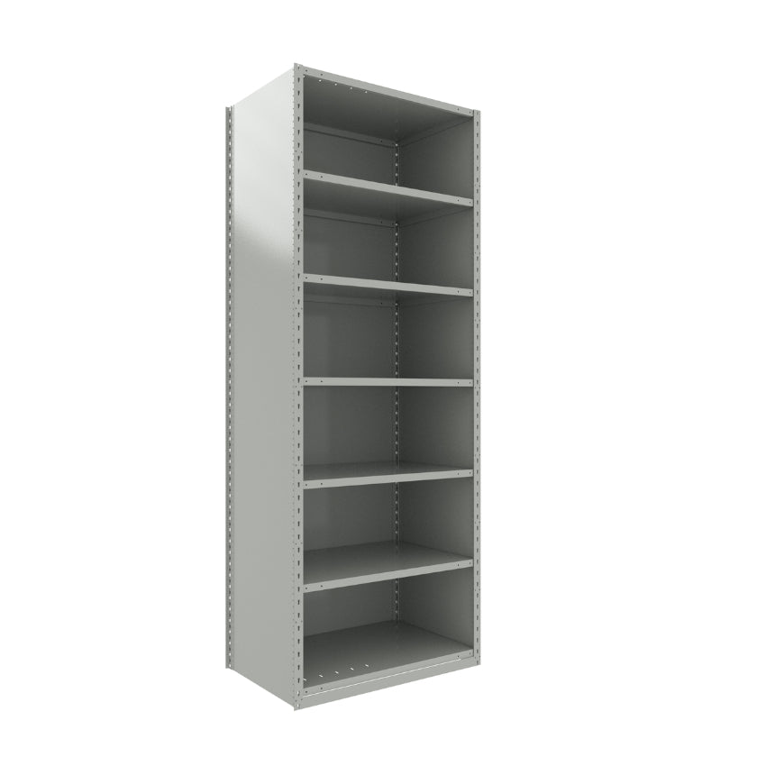 spider 99 7 debut starter SRA10 SRA20 SRA1041 étagère industrielle robuste série Spider fermée 7 tablettes grise Rousseau Pedlex vente en stock promotion