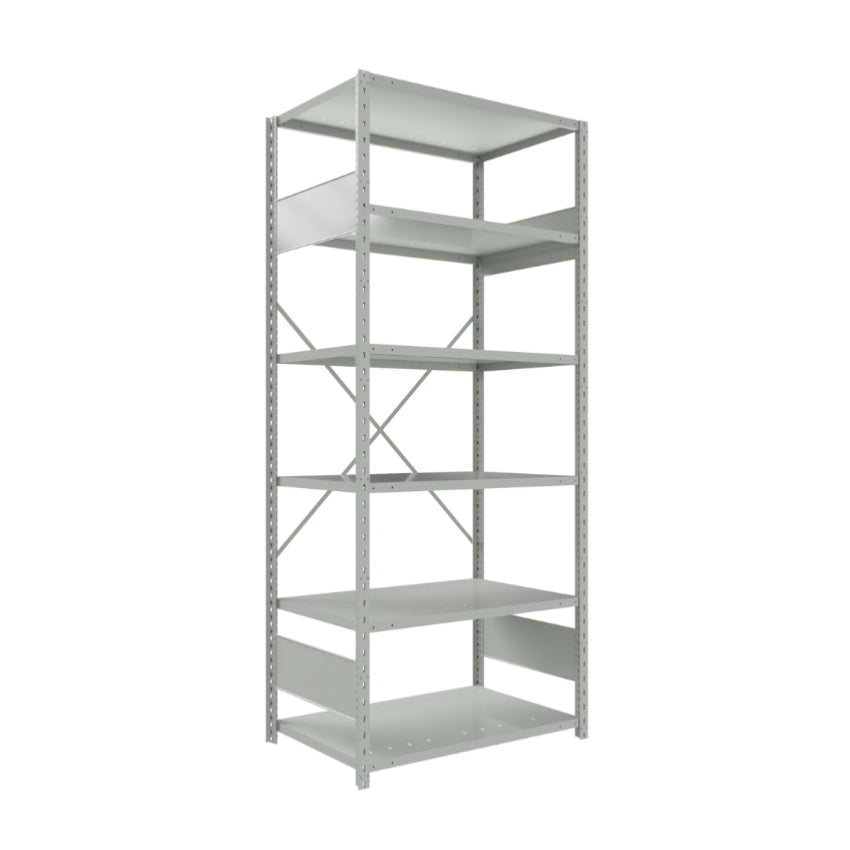 spider 87 6 début starter SRA10 SRA20 SRA1041 étagère industrielle robuste série Spider ouverte 6 tablettes grise Rousseau Pedlex vente en stock promotion