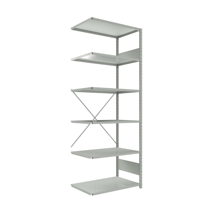 spider 99 6 ajout addon SRA10 SRA20 SRA1041 étagère industrielle robuste série Spider ouverte 6 tablettes grise Rousseau Pedlex vente en stock promotion