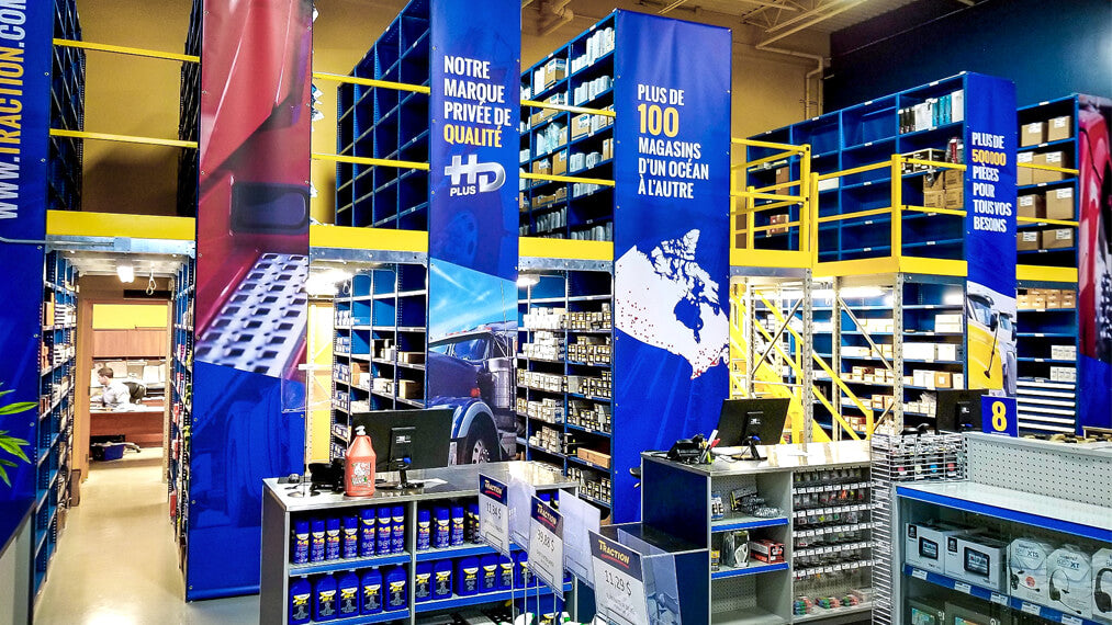 Traction Joliette is daring with its mezzanine!