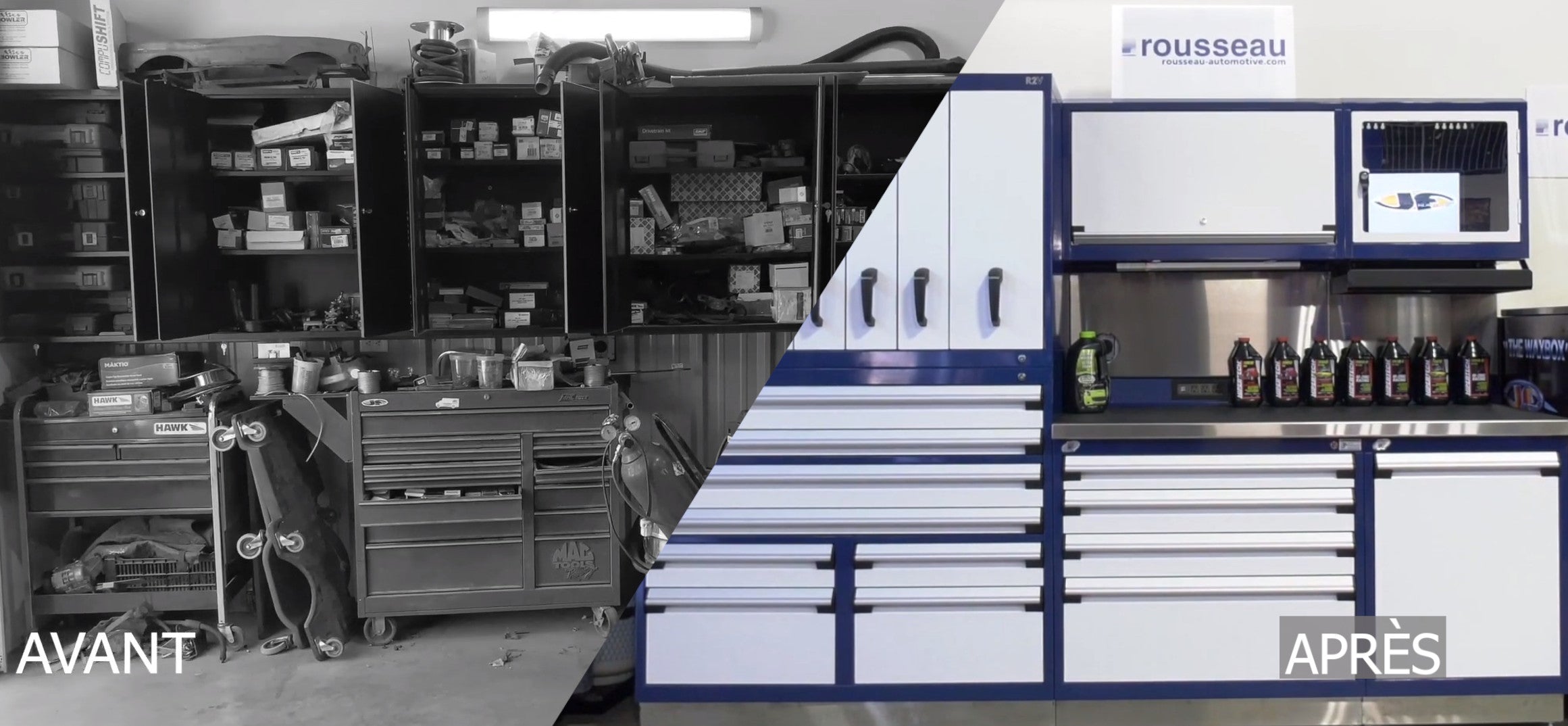 Before / after : A stunning garage transformation