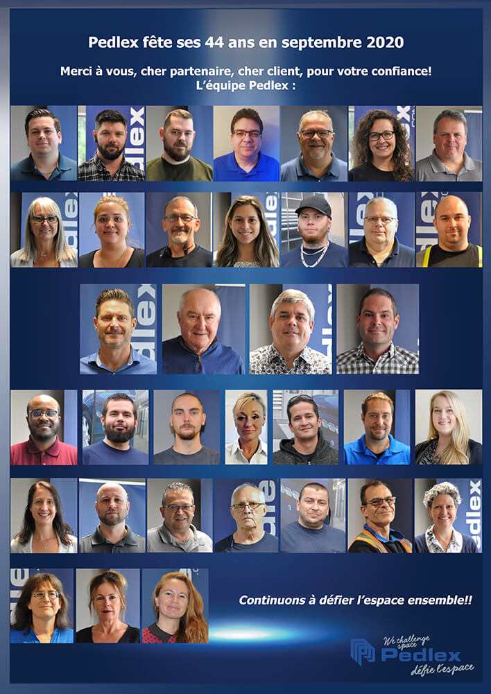 On September 27, Pedlex celebrates its 44th birthday!