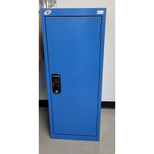 CABINET COMPACT FIXE ROUSSEAU - BLEU, SUPPORT À CINTRES. 18x21x44H EN STOCK CHEZ PEDLEX CRF-182144