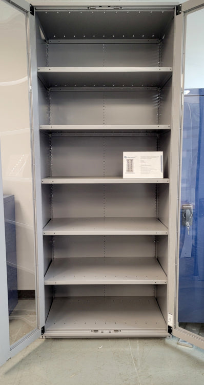 ESF362499 Pedlex étagère industrielle robuste Spider Rousseau fermée avec portes closed industrial shelf with doors clearance liquidation promotion vente