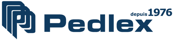 Pedlex logo experts entreposage rangement manutention Québec depuis 1976