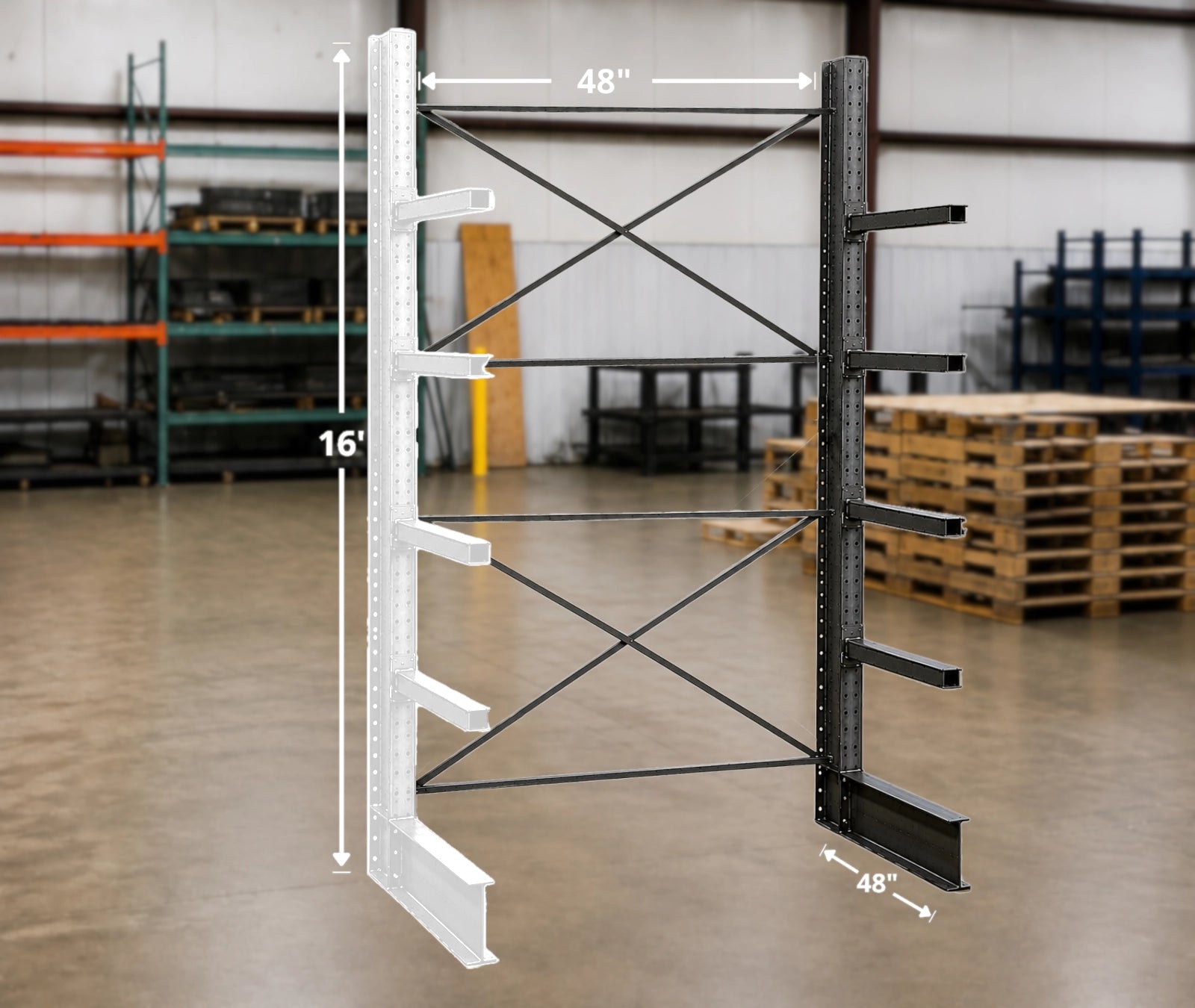 Porte-a-faux Pedlex PAF1C19260-416-60a