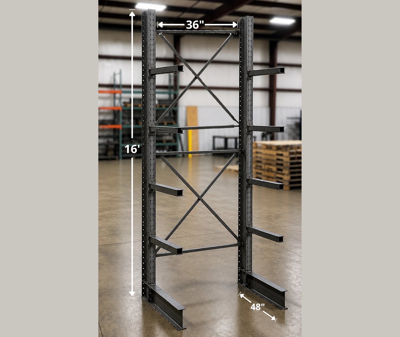Porte-a-faux Pedlex PAF2C19236-416-36