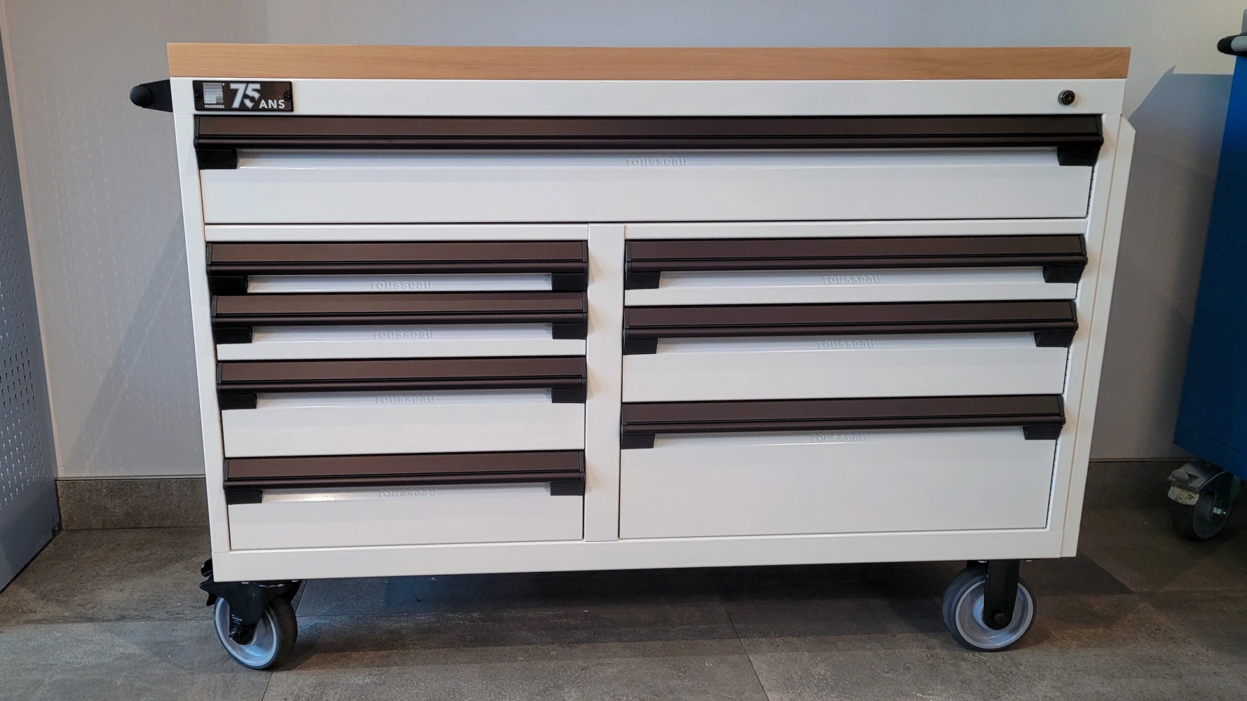 R-ELEGANCE-FR coffre à outils Rousseau Pedlex cabinet robuste mobile édition limitée spéciale limited edition tool chest