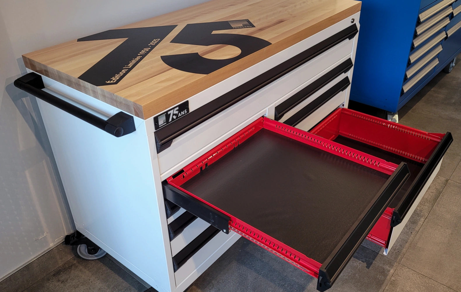 R-ELEGANCE-FR coffre à outils Rousseau Pedlex cabinet robuste mobile édition limitée spéciale limited edition tool chest