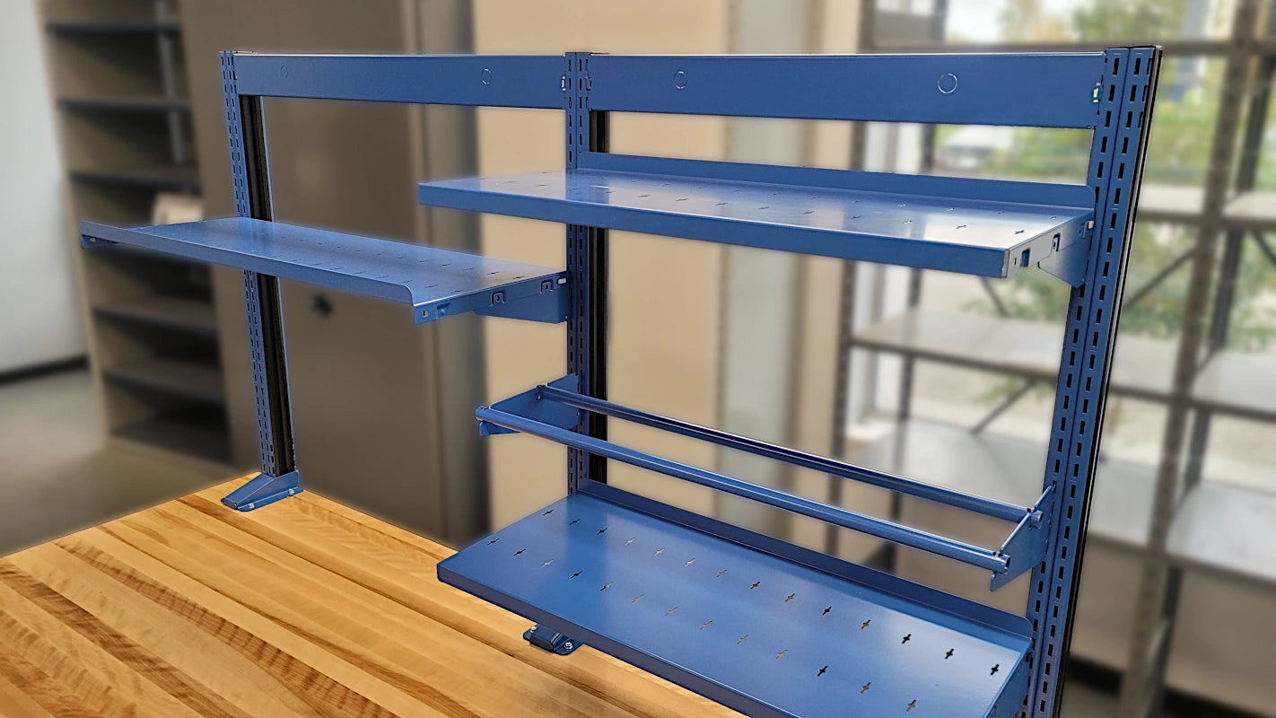 TAB703069 poste de travail rangement vertical multifonctionnel Rousseau en stock Pedlex promotion liquidation boutique achat 